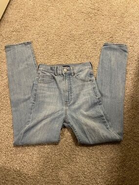 Express Slim Super High Rise Sz 00R